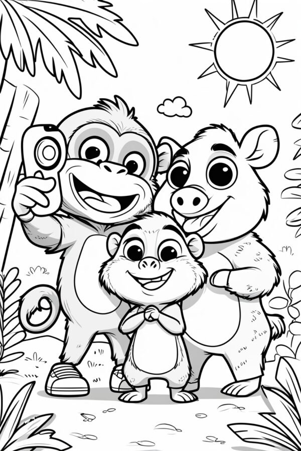 E-book para colorir Reino Animal - Image 4